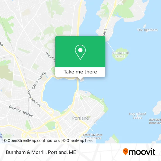 Burnham & Morrill map