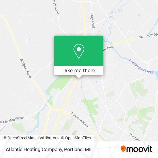 Mapa de Atlantic Heating Company