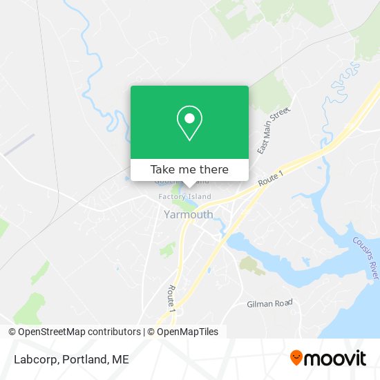 Labcorp map