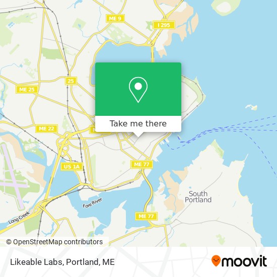 Likeable Labs map