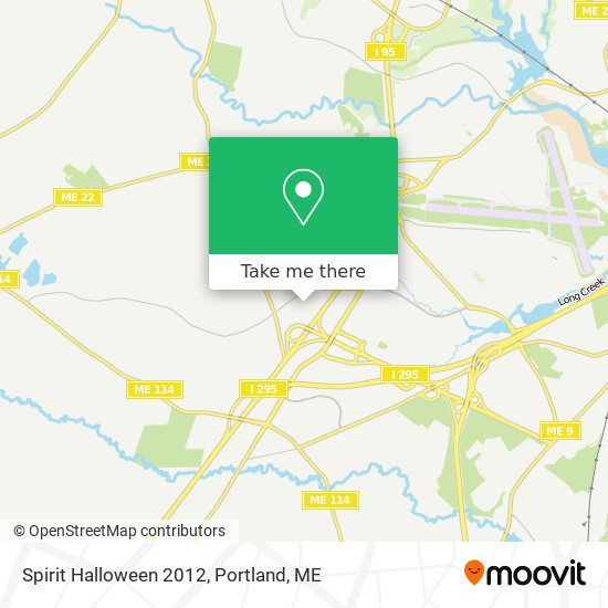 Spirit Halloween 2012 map
