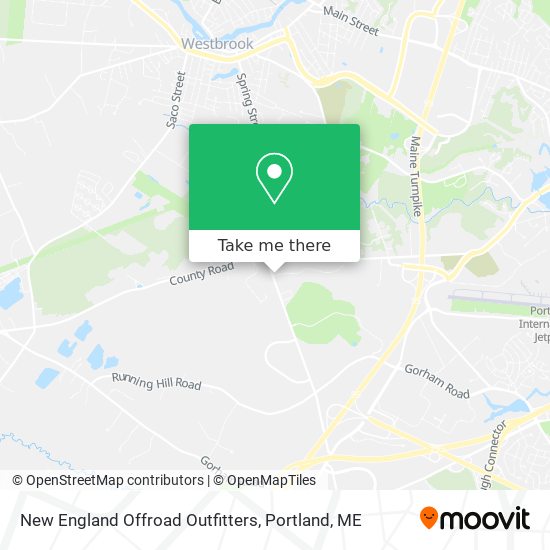 New England Offroad Outfitters map