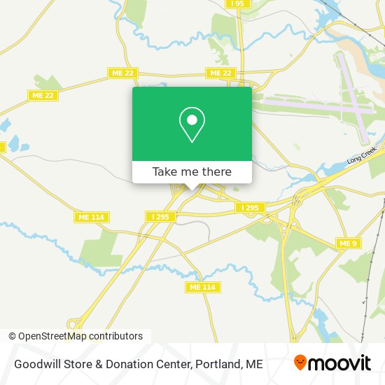 Mapa de Goodwill Store & Donation Center