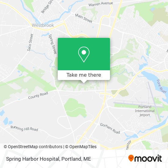 Spring Harbor Hospital map