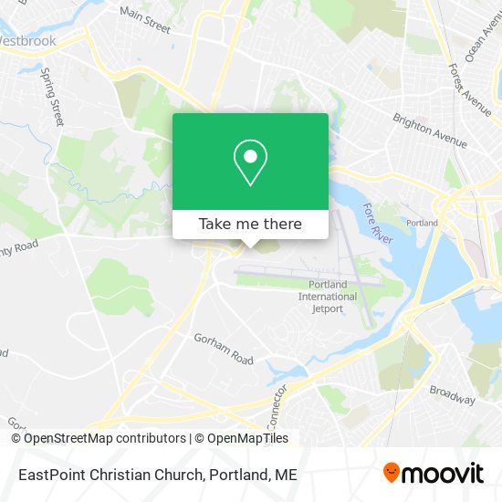 EastPoint Christian Church map