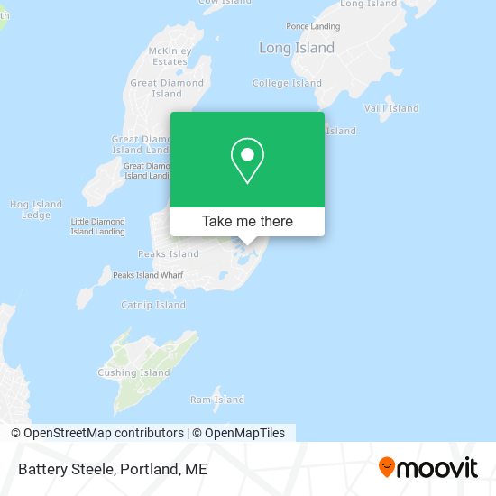 Battery Steele map