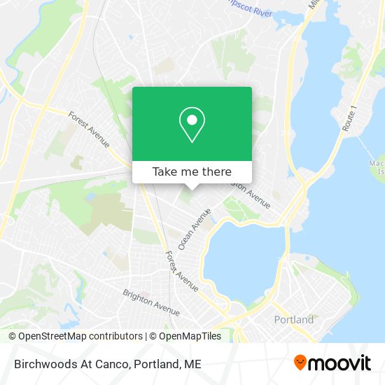 Mapa de Birchwoods At Canco