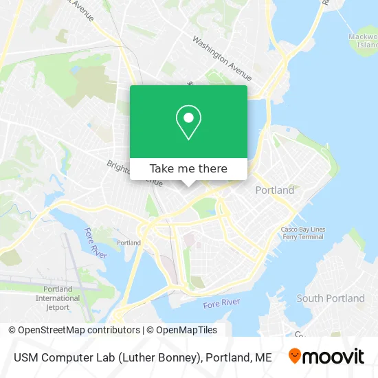 USM Computer Lab (Luther Bonney) map