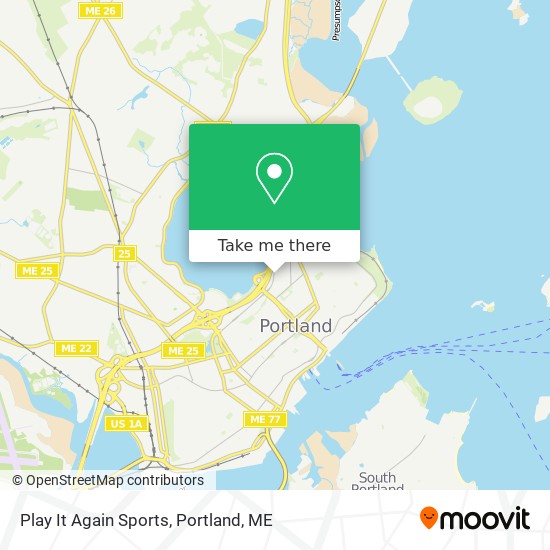 Play It Again Sports map