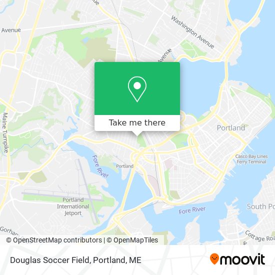 Douglas Soccer Field map