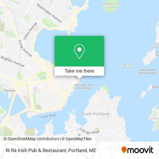 Rí Rá Irish Pub & Restaurant map