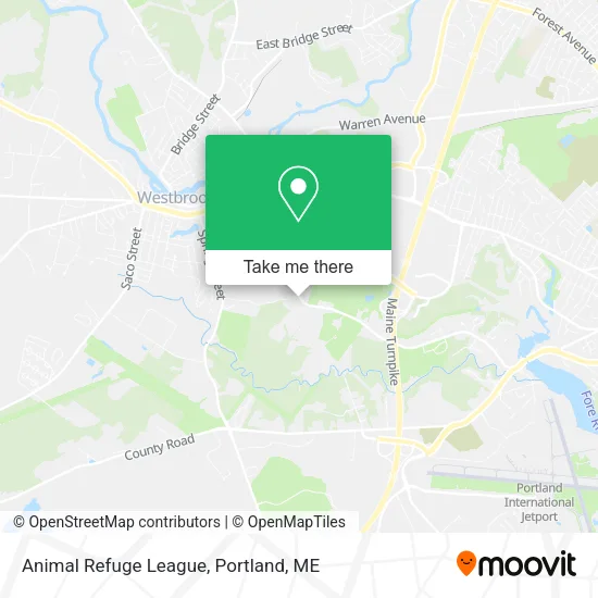 Animal Refuge League map