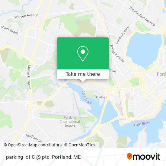 parking lot C @ ptc map