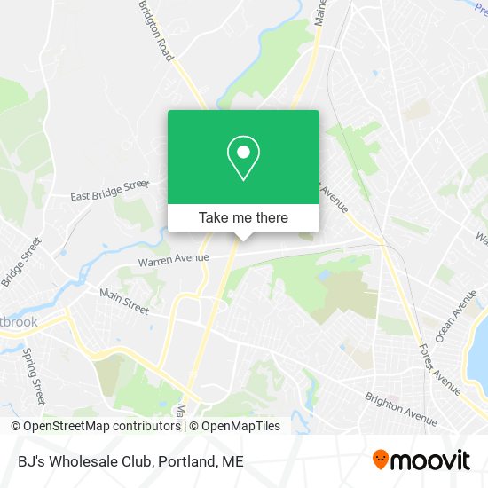 Mapa de BJ's Wholesale Club