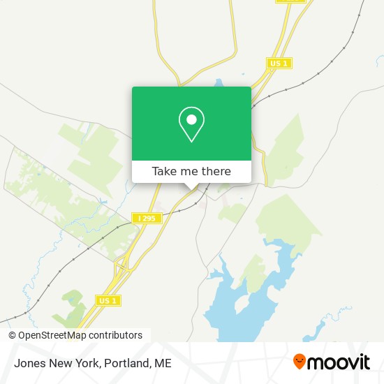 Jones New York map