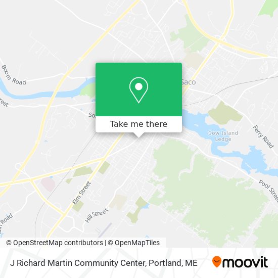 Mapa de J Richard Martin Community Center