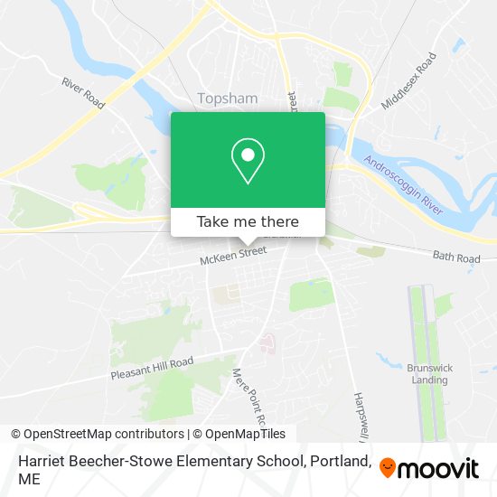 Harriet Beecher-Stowe Elementary School map
