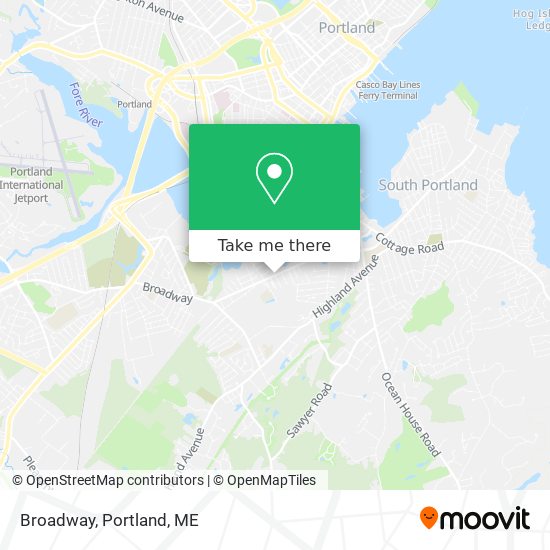 Mapa de Broadway