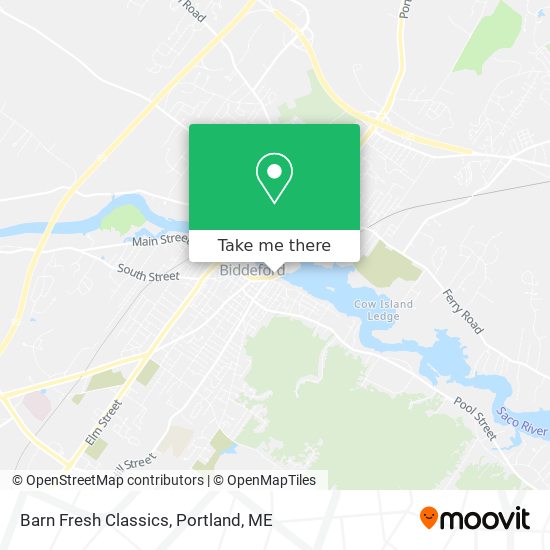 Barn Fresh Classics map
