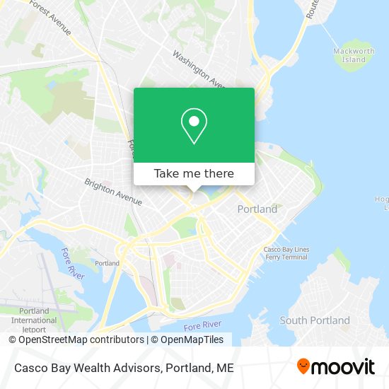 Casco Bay Wealth Advisors map