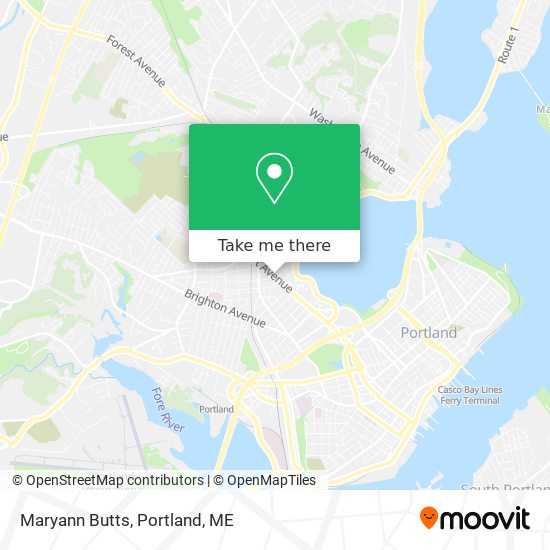 Maryann Butts map