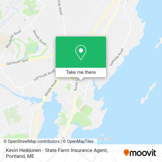 Kevin Heikkinen - State Farm Insurance Agent map