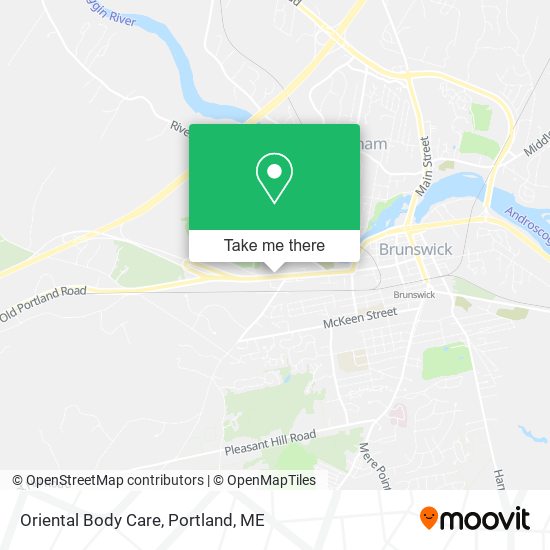 Mapa de Oriental Body Care