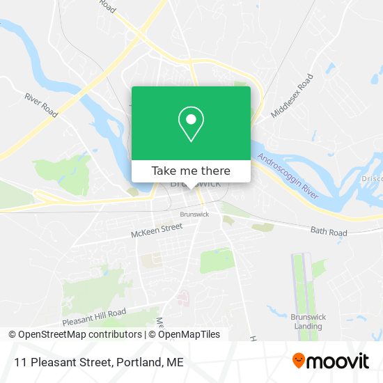 11 Pleasant Street map