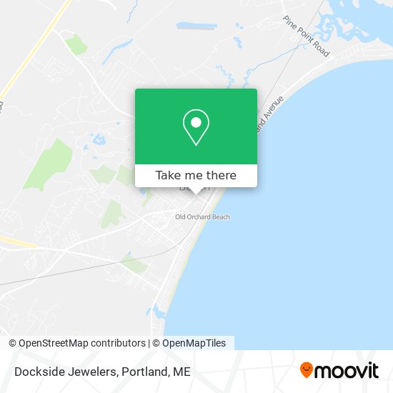 Dockside Jewelers map