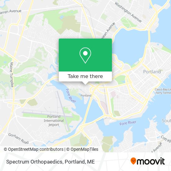 Mapa de Spectrum Orthopaedics
