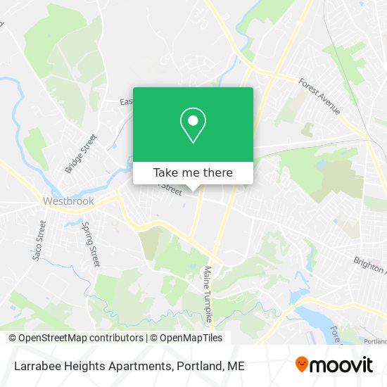 Larrabee Heights Apartments map