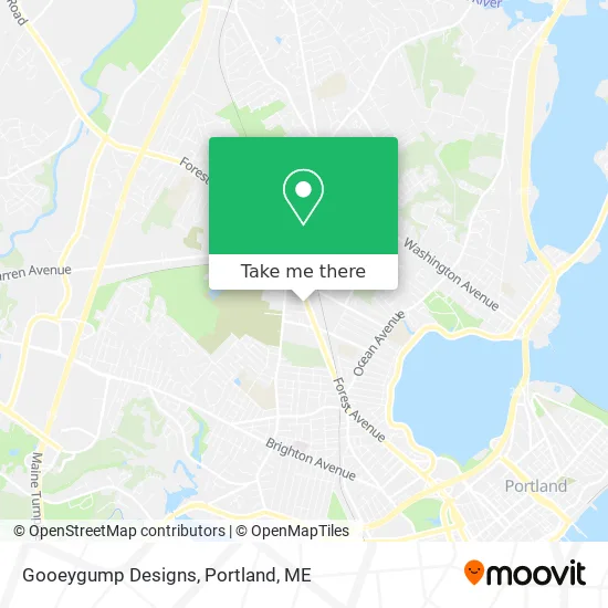 Gooeygump Designs map