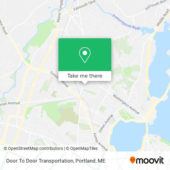 Door To Door Transportation map