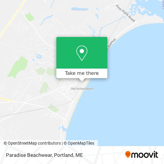 Paradise Beachwear map