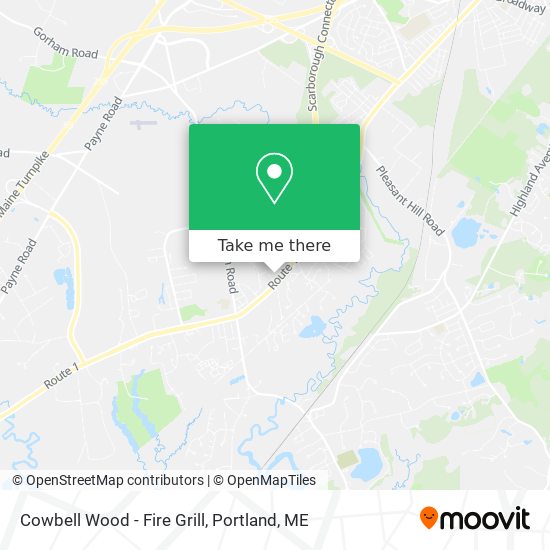 Cowbell Wood - Fire Grill map