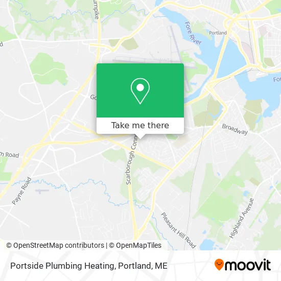 Portside Plumbing Heating map