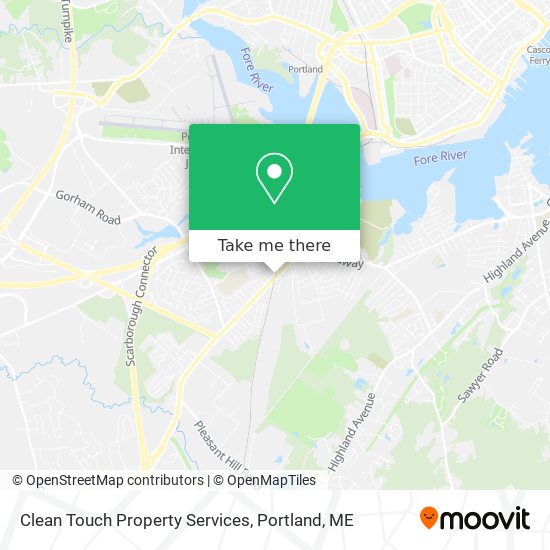 Clean Touch Property Services map