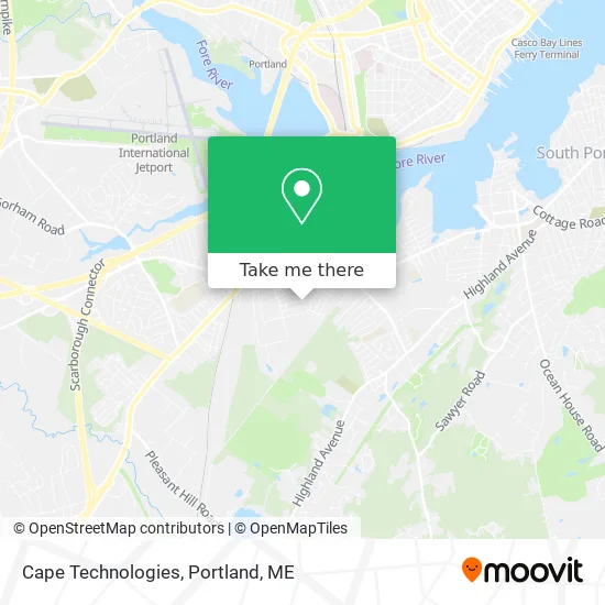 Cape Technologies map