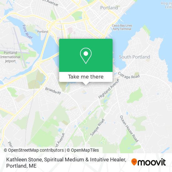 Mapa de Kathleen Stone, Spiritual Medium & Intuitive Healer