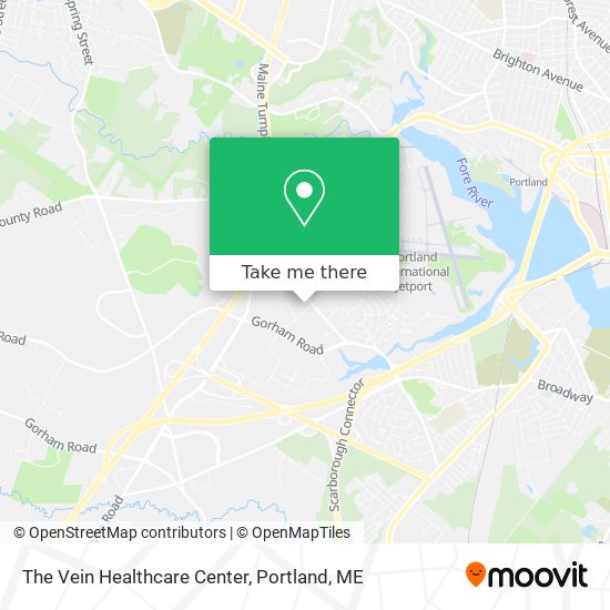 The Vein Healthcare Center map
