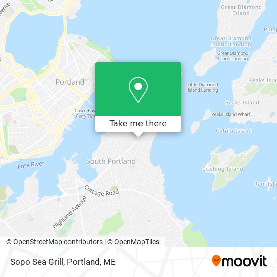Sopo Sea Grill map