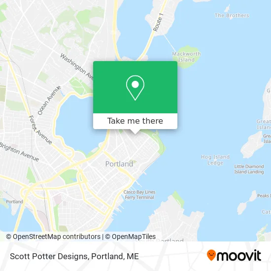 Scott Potter Designs map