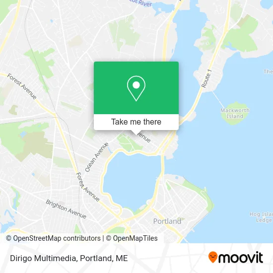 Dirigo Multimedia map