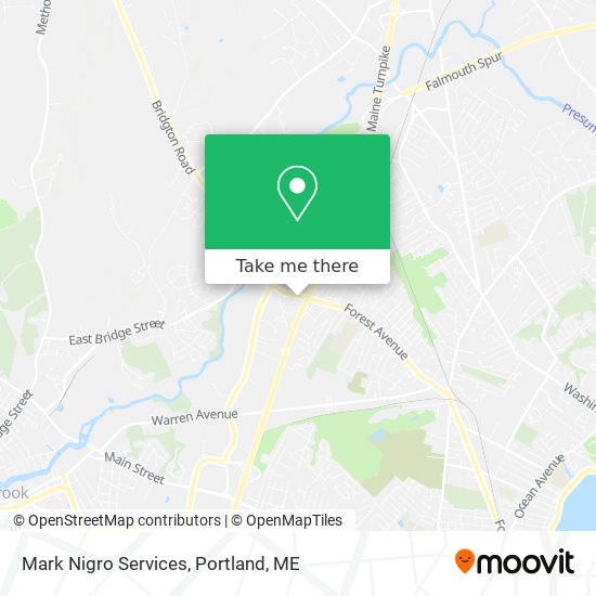 Mark Nigro Services map