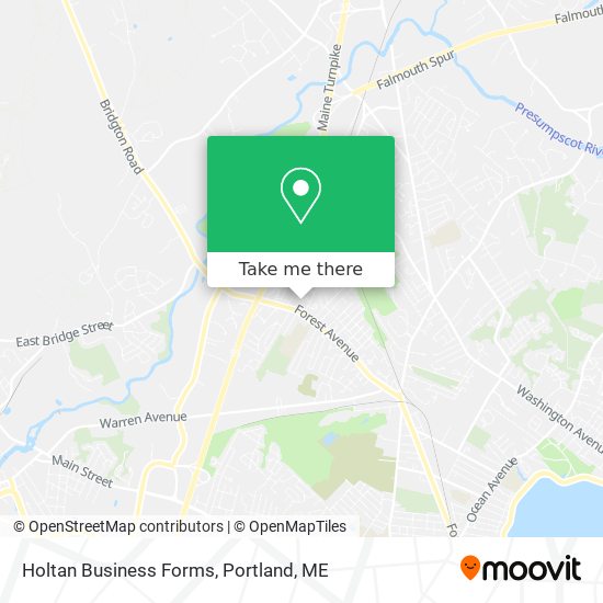 Mapa de Holtan Business Forms