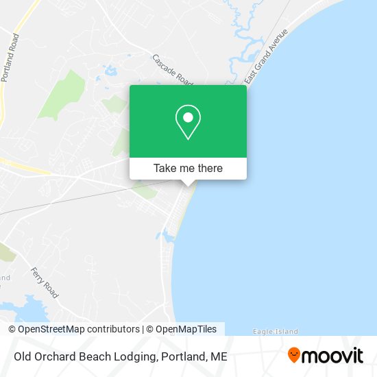 Old Orchard Beach Lodging map