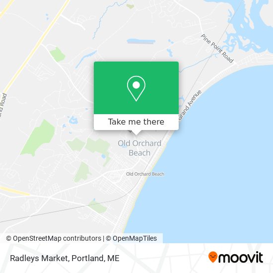 Radleys Market map