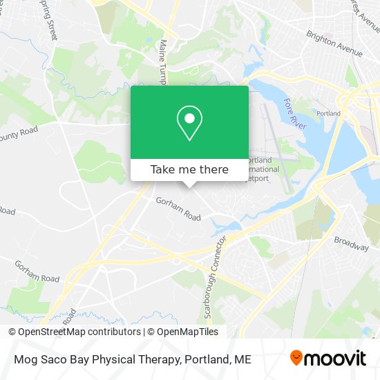 Mog Saco Bay Physical Therapy map