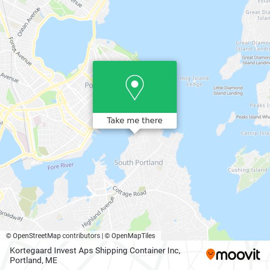 Kortegaard Invest Aps Shipping Container Inc map