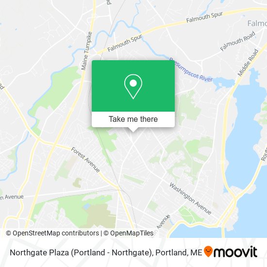 Northgate Plaza (Portland - Northgate) map